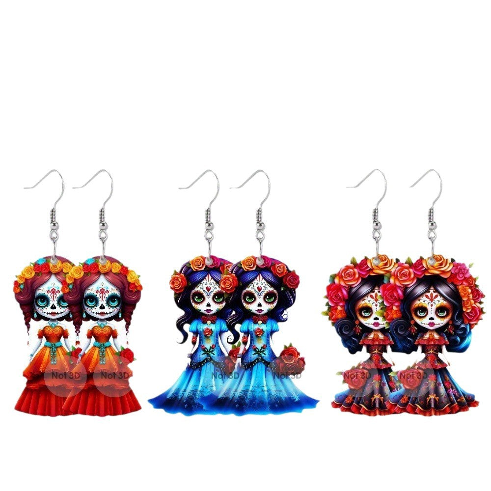 Wholesale  and Day of the Dead earrings